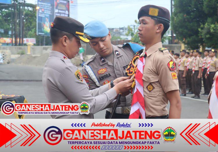 Kapolres Purbalingga Pimpin Sertijab Ketua Saka Bhayangkara