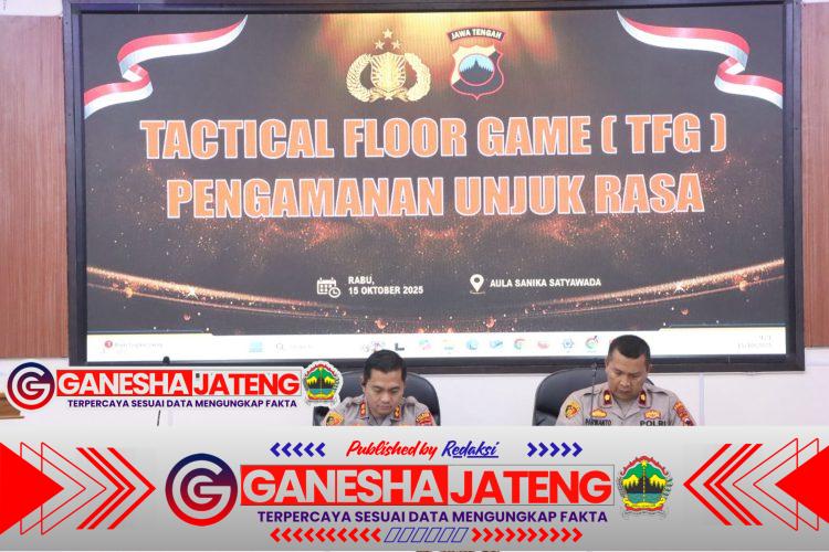 Polres Wonogiri Gelar Pelatihan TFG Pengamanan Unjuk Rasa 2025, Wujudkan Profesionalisme dan Kesiapsiagaan Personel