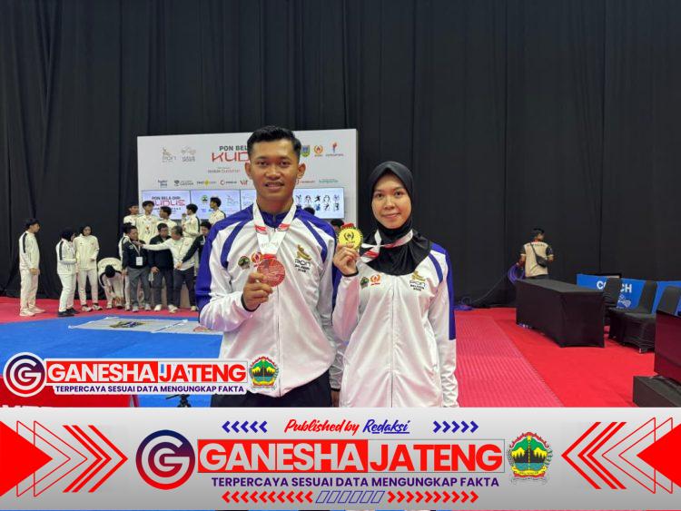 Polwan Polres Sukoharjo Raih Medali Emas di PON Beladiri 2025, Harumkan Nama Polri dan Jawa Tengah