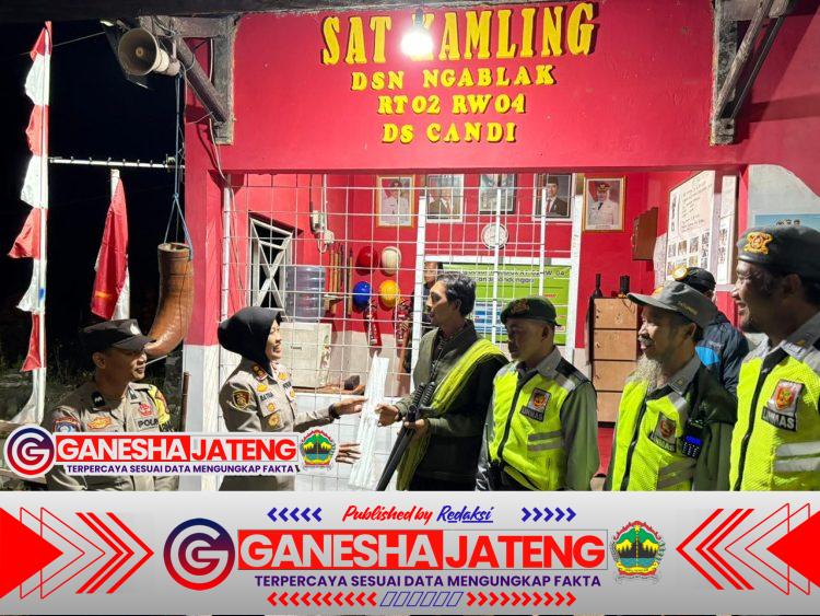 Pemantauan dan Sambang Satkamling Wilayah Pegunungan, Kapolres Semarang Apresiasi Sinergi Masyarakat Ngablak Jaga Kamtibmas.