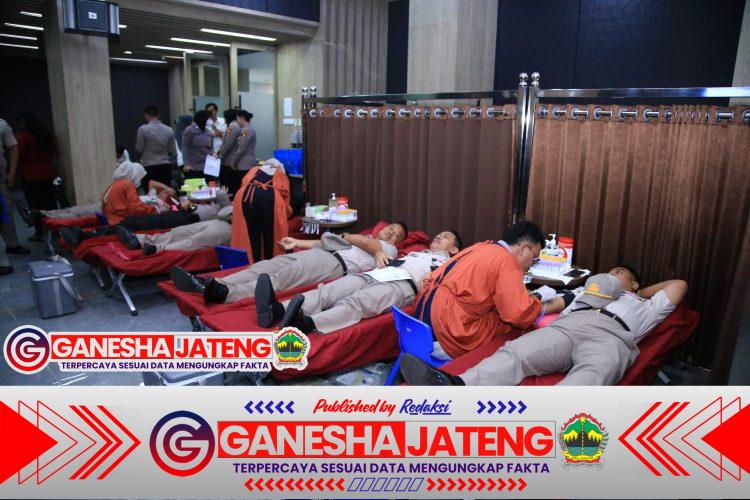 Jelang Hari Jadi ke-74, Humas Polri Gelar Donor Darah  Jelang Hari Jadi ke-74, Humas Polri Gelar Donor Darah