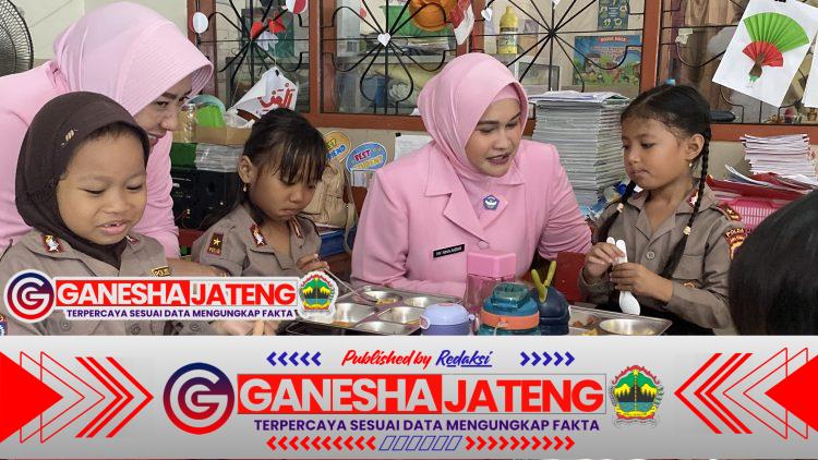 SPPG Polri Pertama di Purbalingga Mulai Beroperasi Salurkan MBG