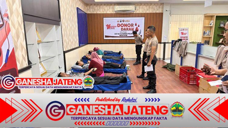 Sinergi Kemanusiaan: Polres Purworejo Gandeng KPPN dan PMI Peringati HUT Humas Polri ke-74 Dengan Donor Darah Sinergi Kemanusiaan: Polres Purworejo Gandeng KPPN dan PMI Peringati HUT Humas Polri ke-74 Dengan Donor Darah