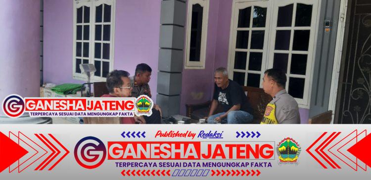 Kanit Binmas Polsek Cikupa dan Bhabinkamtibmas Kelurahan Sukamulya Laksanakan Sambang Tokoh Masyarakat, Ajak Jaga Kamtibmas