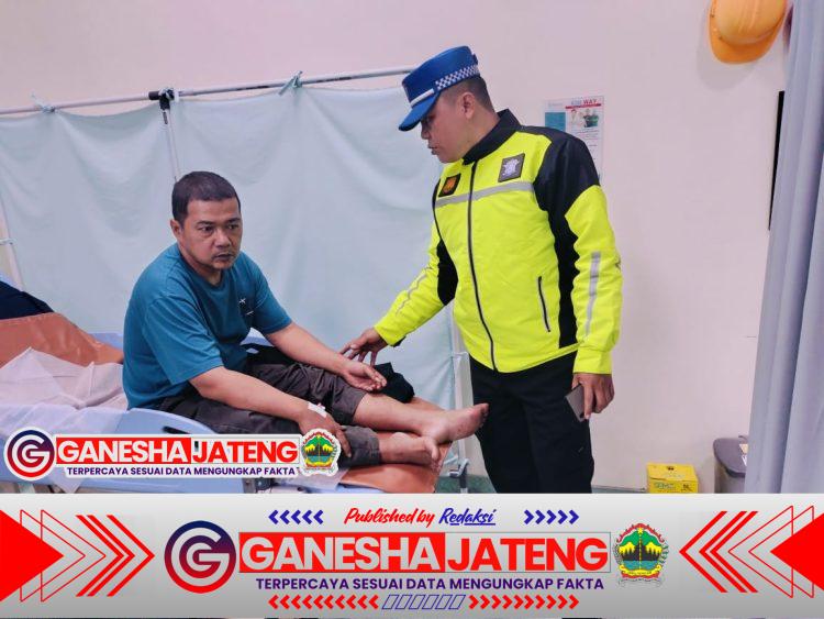 Empat Orang Luka dalam Kecelakaan di Jalur Lingkar Selatan Pati, Diduga Sopir Mengantuk