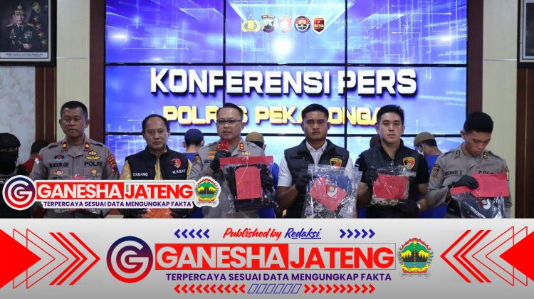 Polres Pekalongan Ungkap 5 Kasus Kriminal Selama September–Oktober, Termasuk Curanmor Viral dan Guru Ngaji Cabul