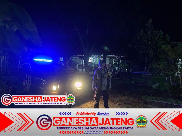 Polsek Tumijajar Laksanakan Patroli Hunting malam hari Pencegahan Tindak Pidana, Ciptakan Situasi Aman dan Kondusif