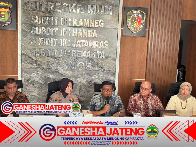 Polda Lampung Tetapkan 8 Tersangka Kasus Penganiayaan Mahasiswa Unila dalam Kegiatan Diksar