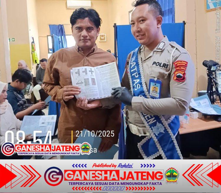 Pelayanan SIM Satlantas Polres Sragen Kini Makin Mudah dan Humanis, Lewat Program “Polisi Menyapa”