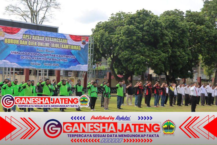 Kapolres Salatiga Pimpin Apel Akbar Kebangsaan Buruh dan Ojol Kamtibmas Kapolres Salatiga Pimpin Apel Akbar Kebangsaan Buruh dan Ojol Kamtibmas