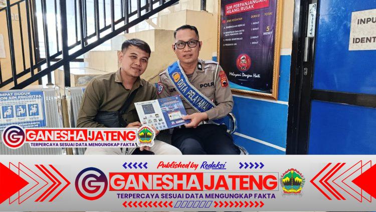 Satlantas Sragen Edukasi Masyarakat Tentang SIM Lewat Program “Polantas Menyapa”