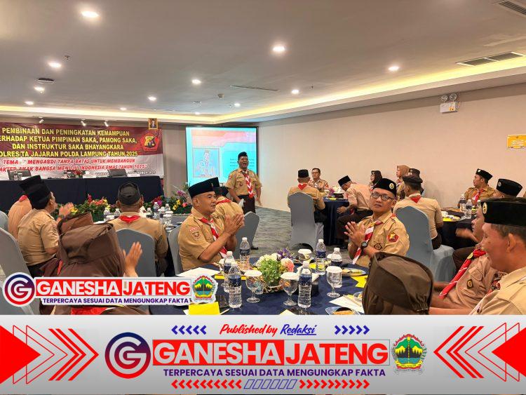 Ditbinmas Polda Lampung Gelar Pembinaan dan Peningkatan Kemampuan Saka Bhayangkara Tahun 2025 Ditbinmas Polda Lampung Gelar Pembinaan dan Peningkatan Kemampuan Saka Bhayangkara Tahun 2025