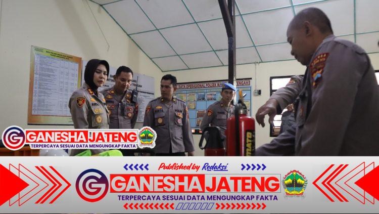 Antisipasi Musim Hujan, Polres Magelang Kota Tinjau Kesiapan Alat Tanggap Bencana