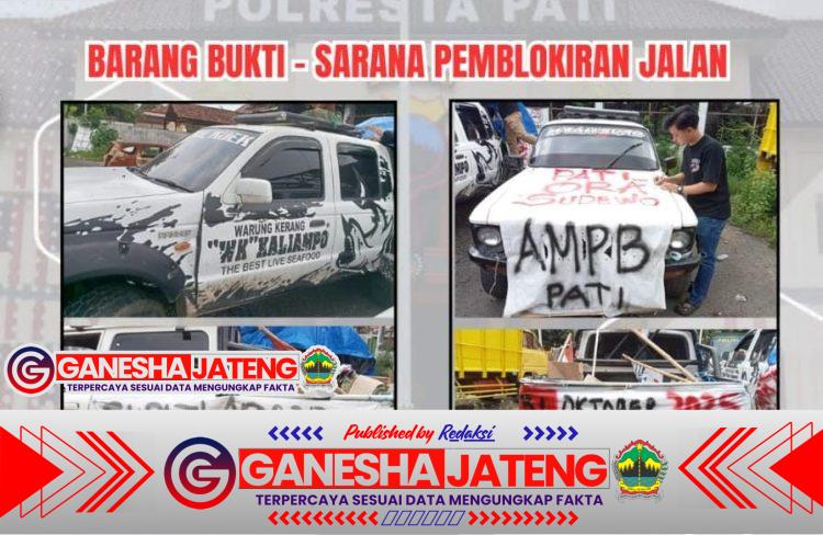 Polresta Pati Tetapkan Dua Pelaku Pemblokiran Pantura sebagai Tersangka Polresta Pati Tetapkan Dua Pelaku Pemblokiran Pantura sebagai Tersangka