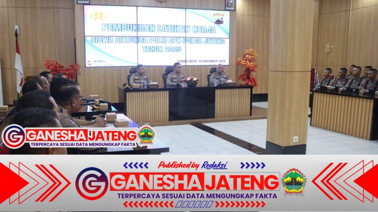25 Siswa SPN Polda Jateng Jalani Latihan Kerja di Polres Purbalingga 25 Siswa SPN Polda Jateng Jalani Latihan Kerja di Polres Purbalingga