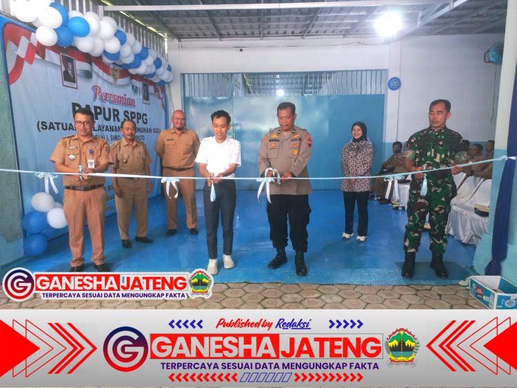 Danramil Simo Hadiri Peresmian Dapur Makanan Bergizi Gratis di Desa Talakbroto