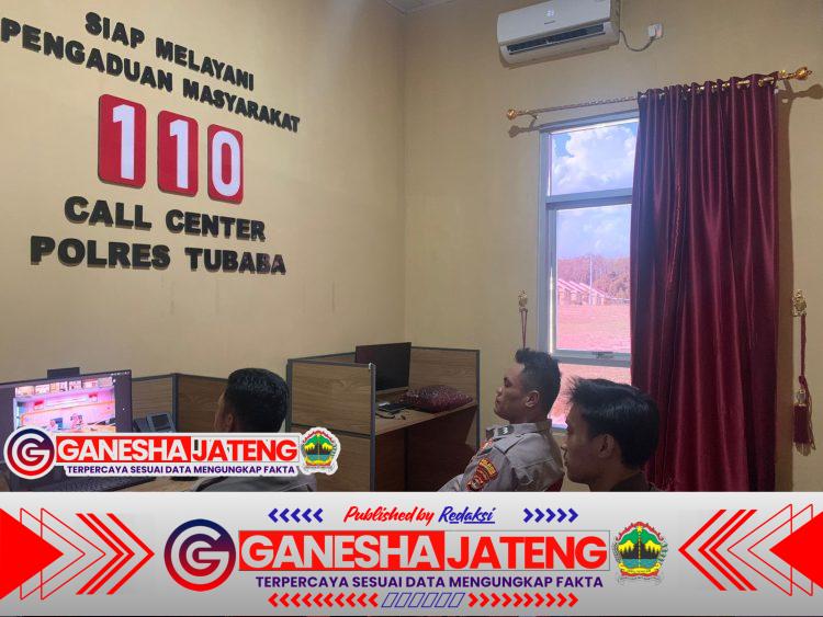 Pelayanan Call Center 110 Polres Tulang Bawang Barat Siap Layani Masyarakat