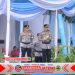 Diiringi Rintik Hujan, Irjen Helmy Santika Serahkan Pataka Polda Lampung “Wira Bhakti Ruwa Jurai”