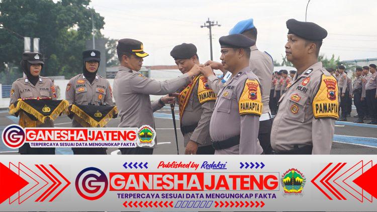Polres Purbalingga Kukuhkan Pamapta dan Beri Penghargaan Personel Berprestasi