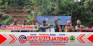 Sinergi TNI–Polri dan Pemkab Wonogiri Sukses Tutup TMMD Sengkuyung Tahap IV Tahun 2025 di Karangtengah