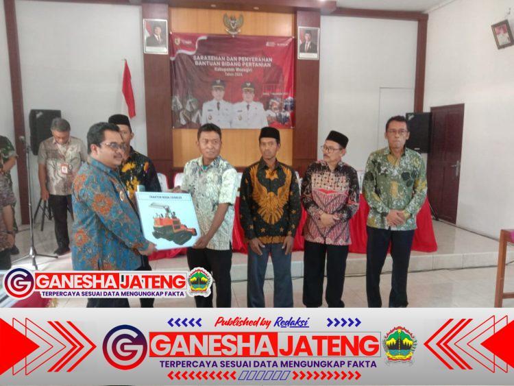 Polres Wonogiri Dukung Program Swasembada Pangan, Hadiri Penyerahan Bantuan Pertanian Rp23 Miliar di Eromoko