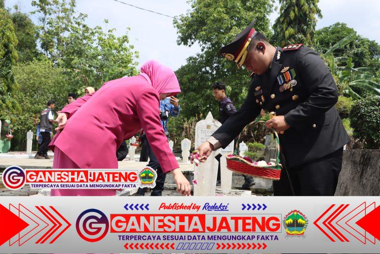 Kapolres Wonogiri Teladani Semangat Juang Pahlawan di Ziarah Nasional Hari Pahlawan ke-80
