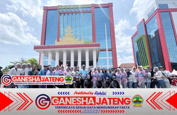 Polwan Polda Lampung Raih Juara Favorit di Lomba Senam Kreasi Tabola Bale