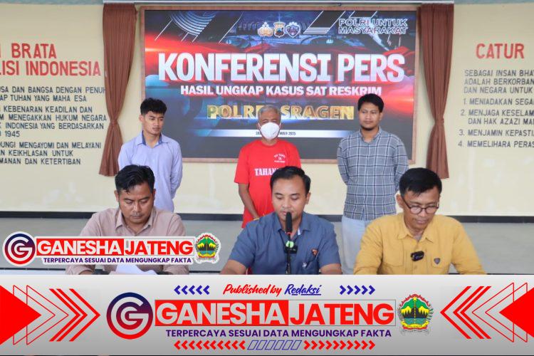 Korupsi Ratusan Juta, Kades Purworejo Gemolong Ditangkap Unit Tipidkor Satreskrim Polres Sragen