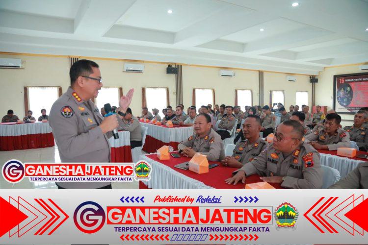 Kunjungi Polres Klaten, Kabid Humas Polda Jateng Ajak Polisi Lebih Aktif dan Cerdas Berkomunikasi