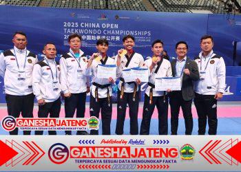 Tim Poomsae Putra Raih Prestasi Gemilang di China Open Taekwondo Championship 2025