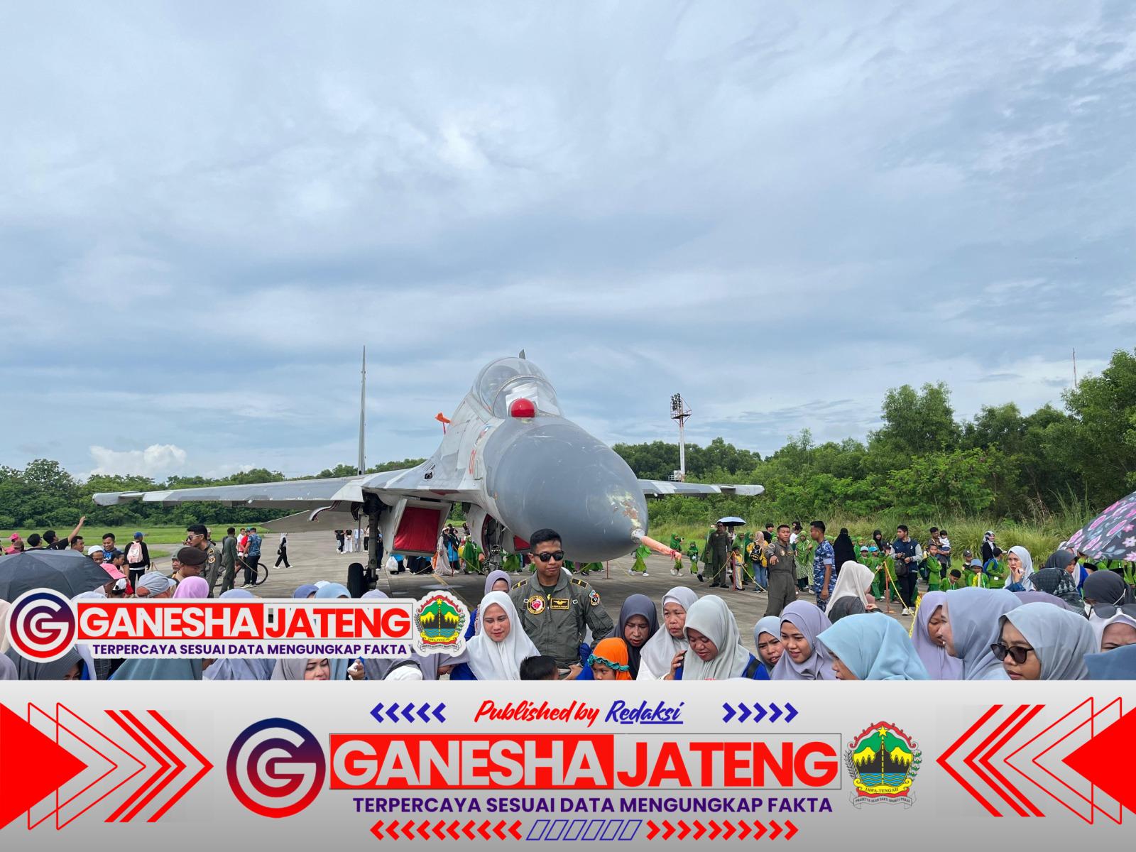 Ribuan Warga Masyarakat Meriahkan Open Base Lanud Sultan Hasanuddin 2025