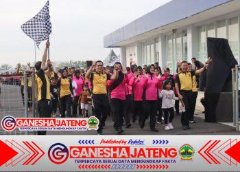 Polres Purbalingga Gelar Olahraga Bersama, Jaga Kebugaran dan Eratkan Kebersamaan