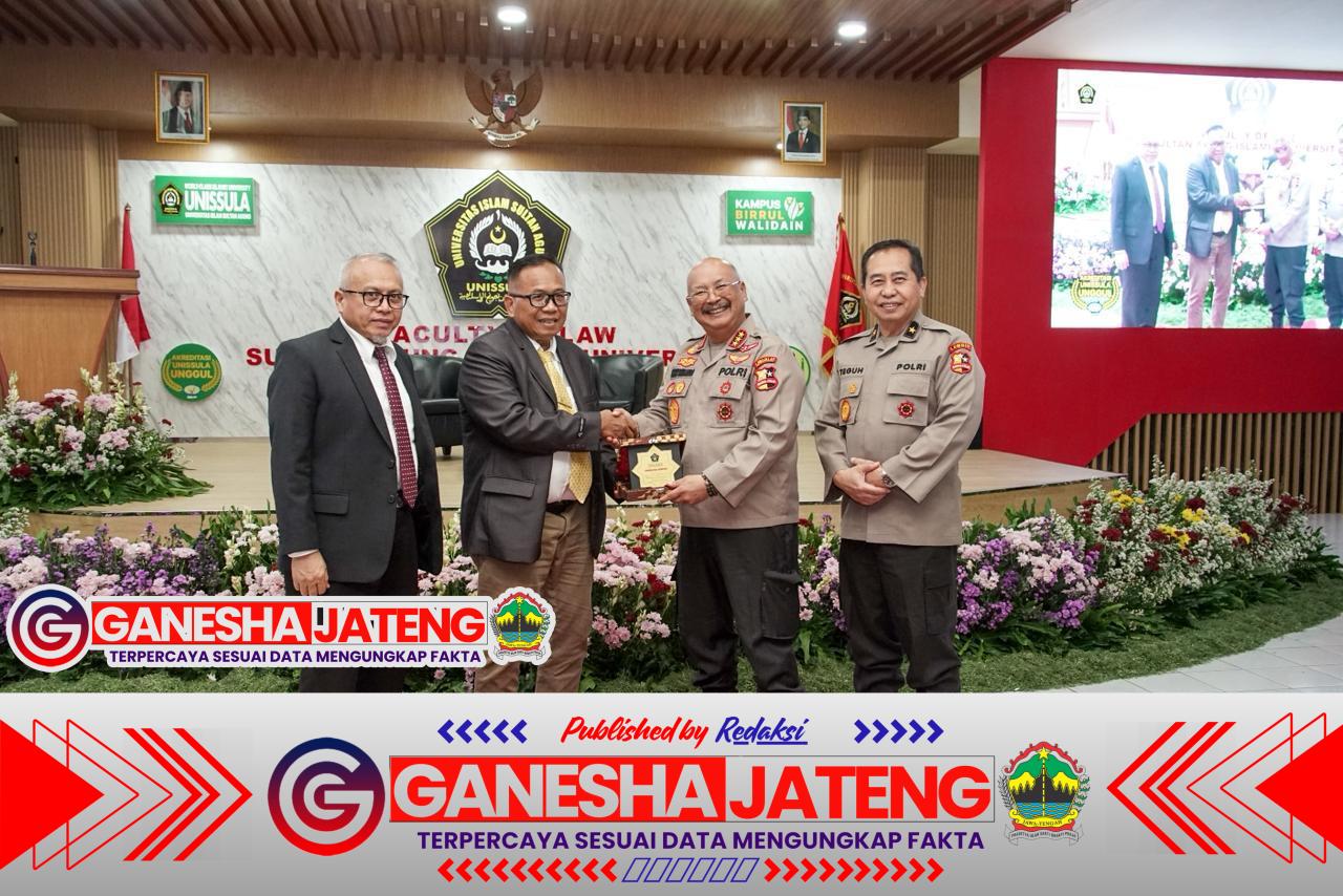 FH UNISSULA LAUNCHING PUSAT STUDI KEPOLISIAN, WAKAPOLRI: DORONG RISET STRATEGIS DAN RUJUKAN KEBIJAKAN NASIONAL