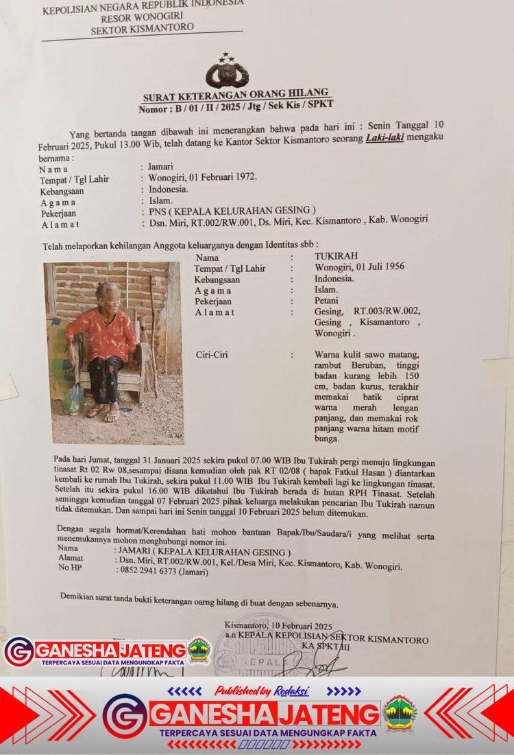 Kerangka Manusia Ditemukan di Perkebunan RPH Tinasat, Polisi Pastikan Identitas Korban adalah Warga Gesing yang Hilang Sejak Januari Kerangka Manusia Ditemukan di Perkebunan RPH Tinasat, Polisi Pastikan Identitas Korban adalah Warga Gesing yang Hilang Sejak Januari