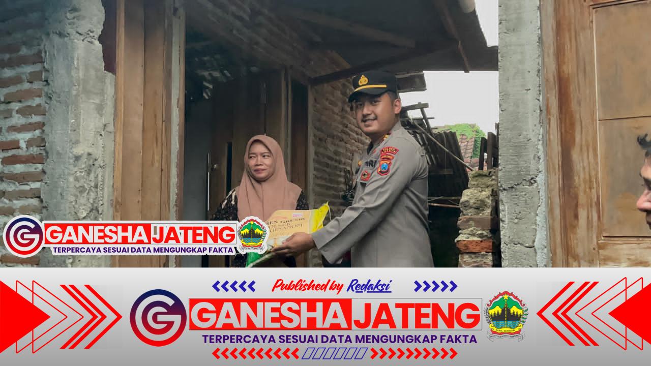 Aksi Peduli Polsek Wringinanom: Jumat Berbagi Sasar Warga Kurang Mampu
